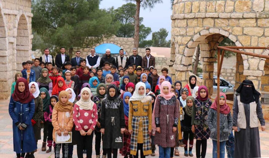 زيارة رئيس تيار المستقبل السوري مقر “سلسلة مدارس تواد التعليمية” في عفرين