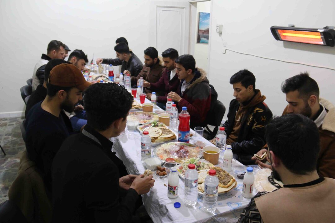 The Syrian Future Movement Holds Iftar Dinner for the Fasting at Its Office in A’azaz City