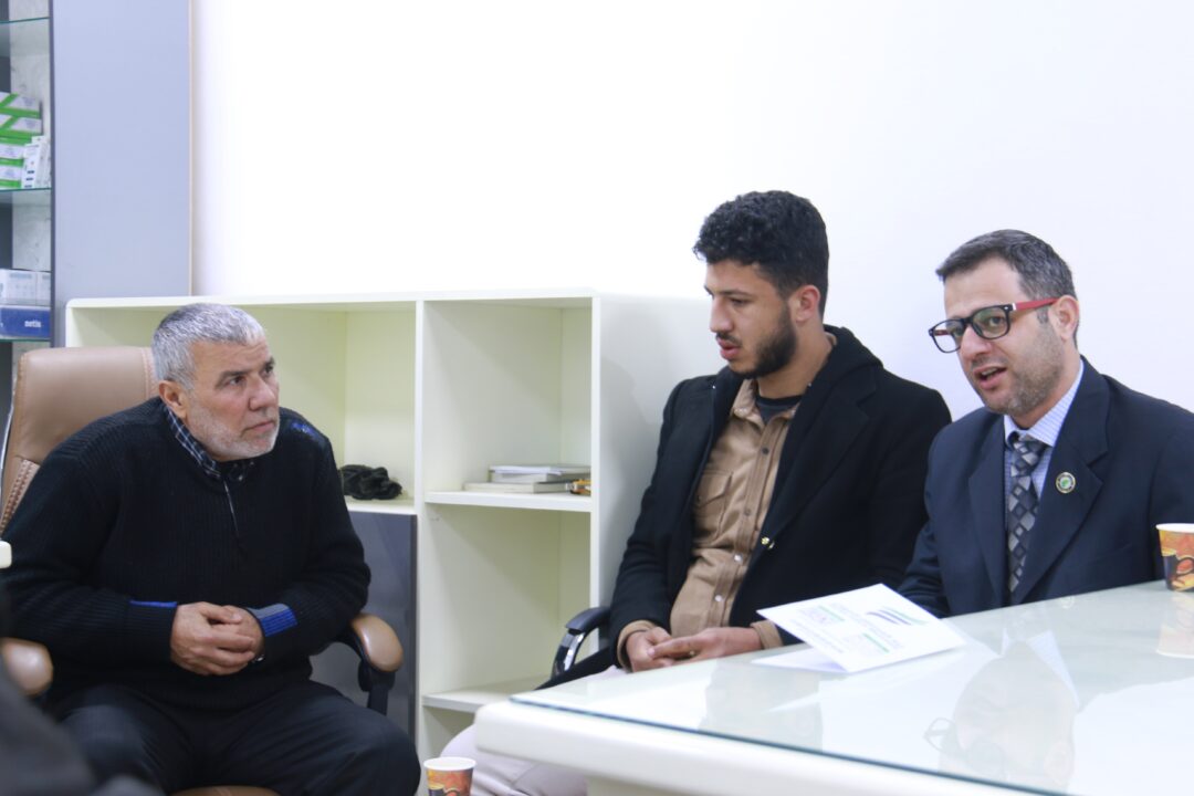 visit by a delegation from the Syrian Future Movement to the Aman Syria Party