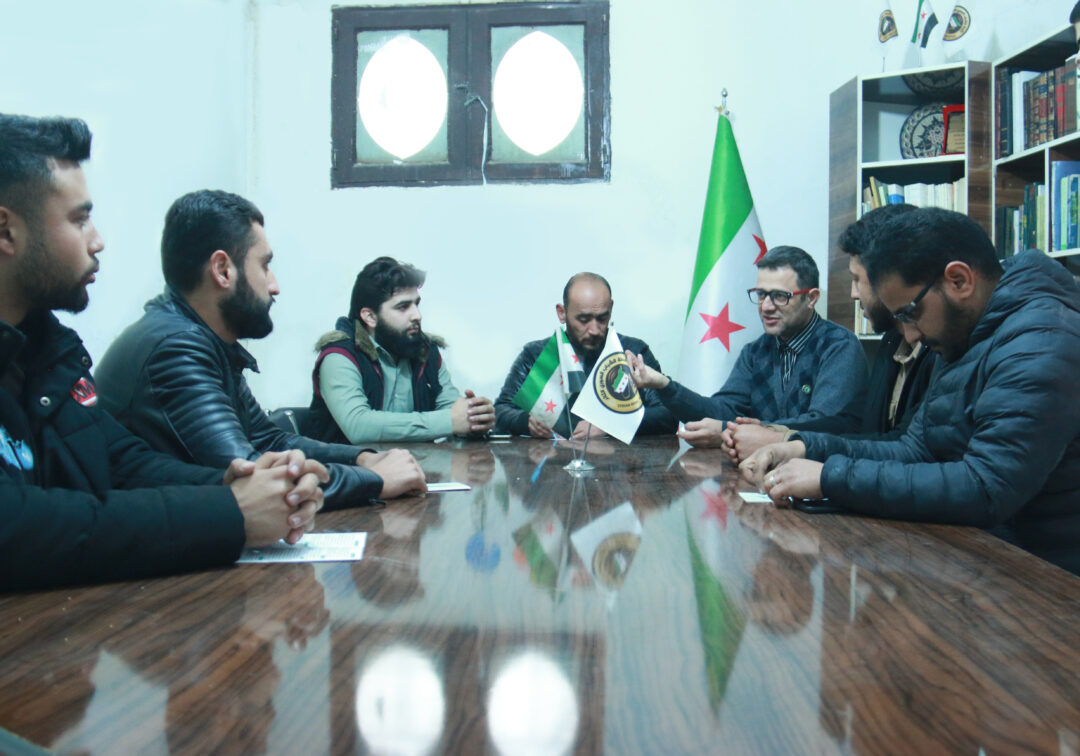 visit by a delegation from the Syrian Future Movement to the Syrian Rebel Youth Association